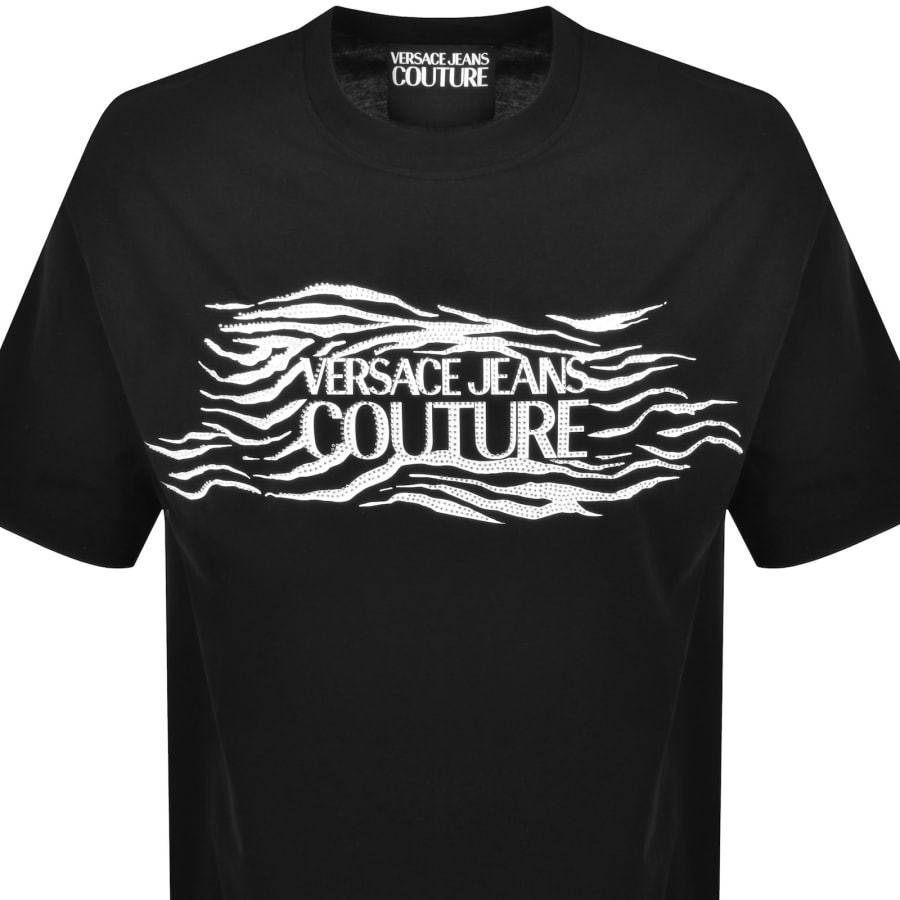 Versace Jeans Couture Relaxed Fit T Shirt Black | Mainline